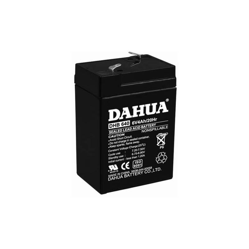 Sealed lead acid battery 6V4AH
